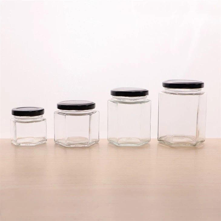 glass jars with lids for food